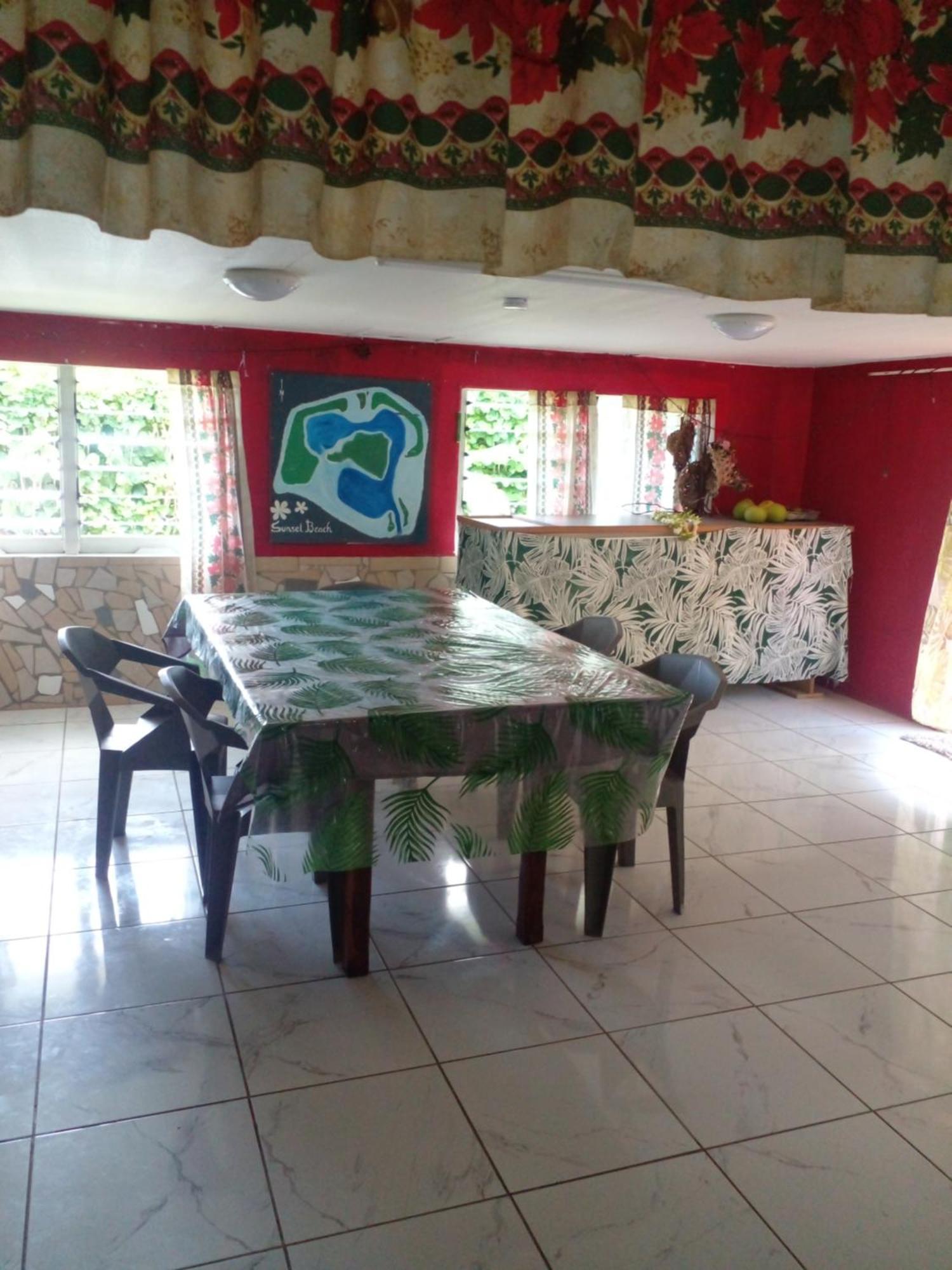 Sunset Beach Maupiti Te-Fare-Arii Exterior foto